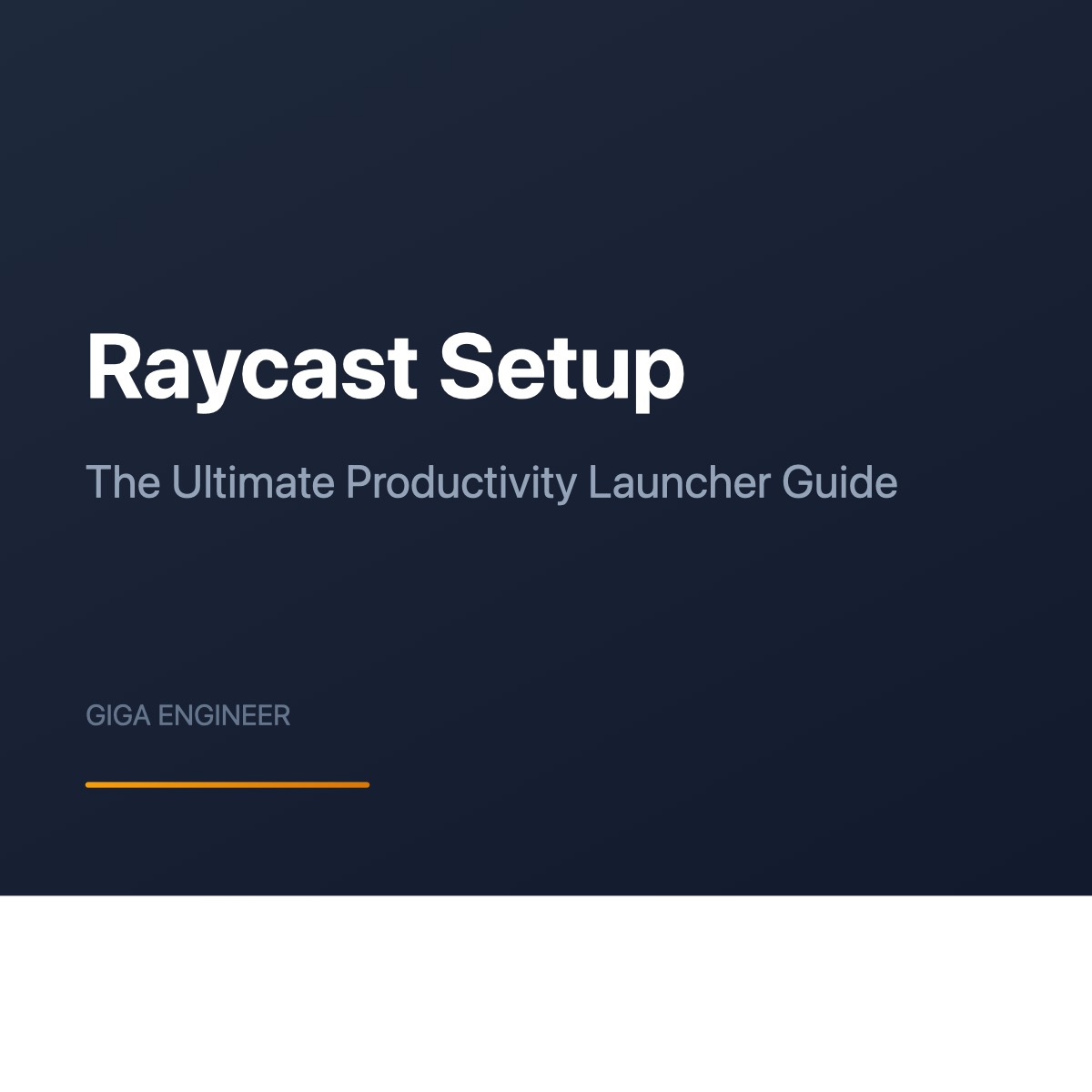The Ultimate Raycast Setup for Developers